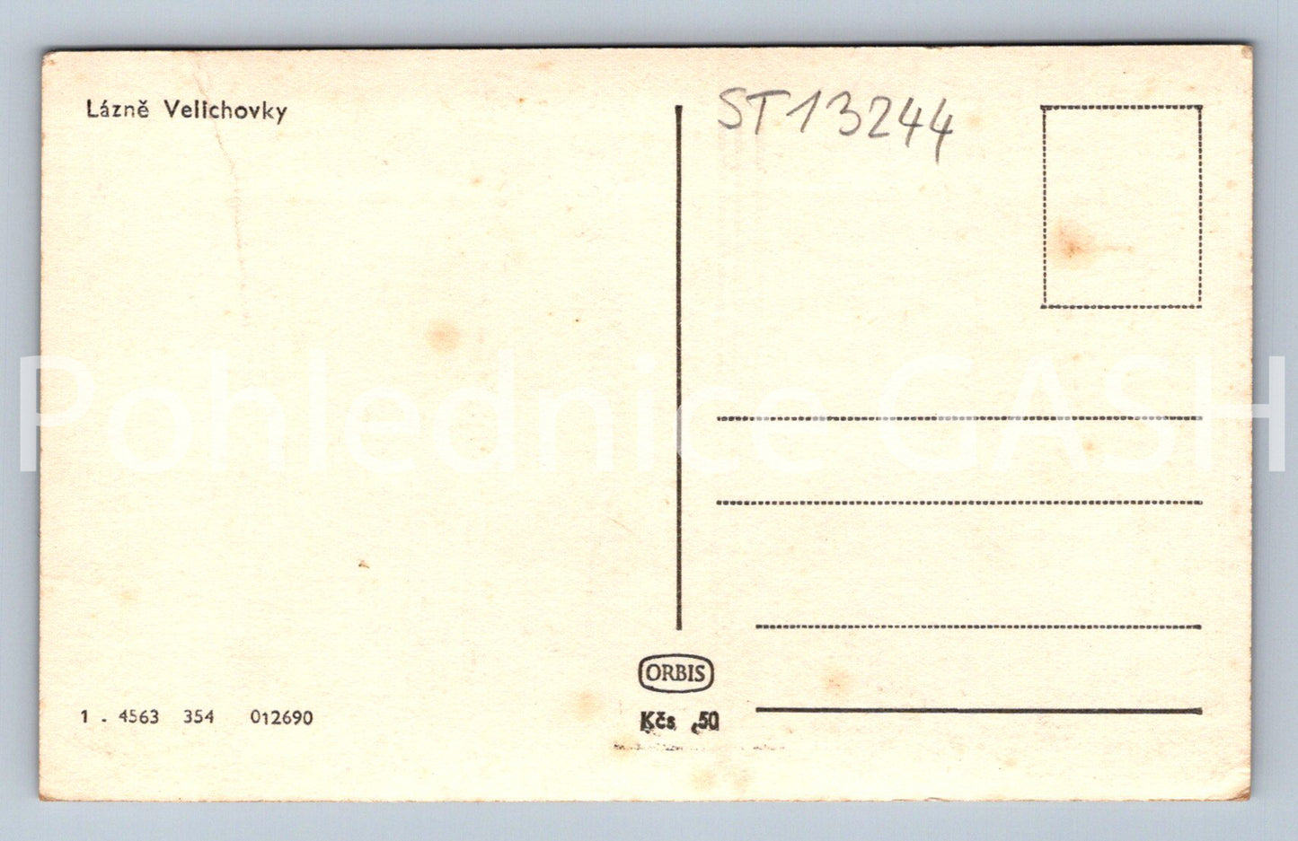 Pohlednice LÁZNĚ VELICHOVKY (ST13244)