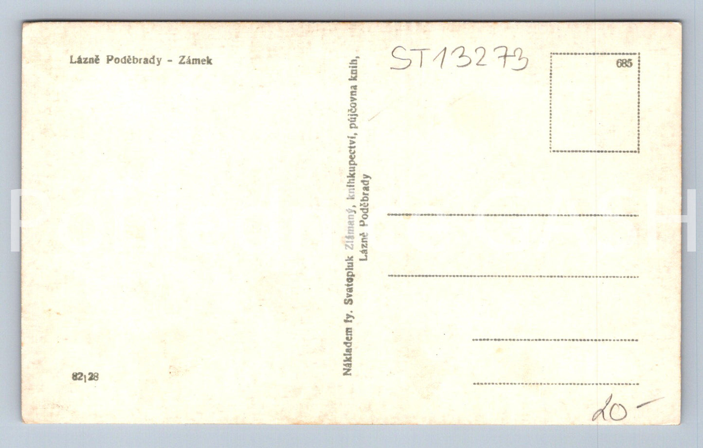Pohlednice LÁZNĚ PODĚBRADY (ST13273)