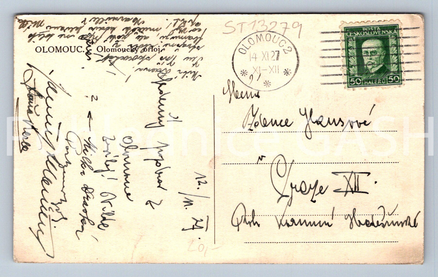 Pohlednice OLOMOUC (ST13279)