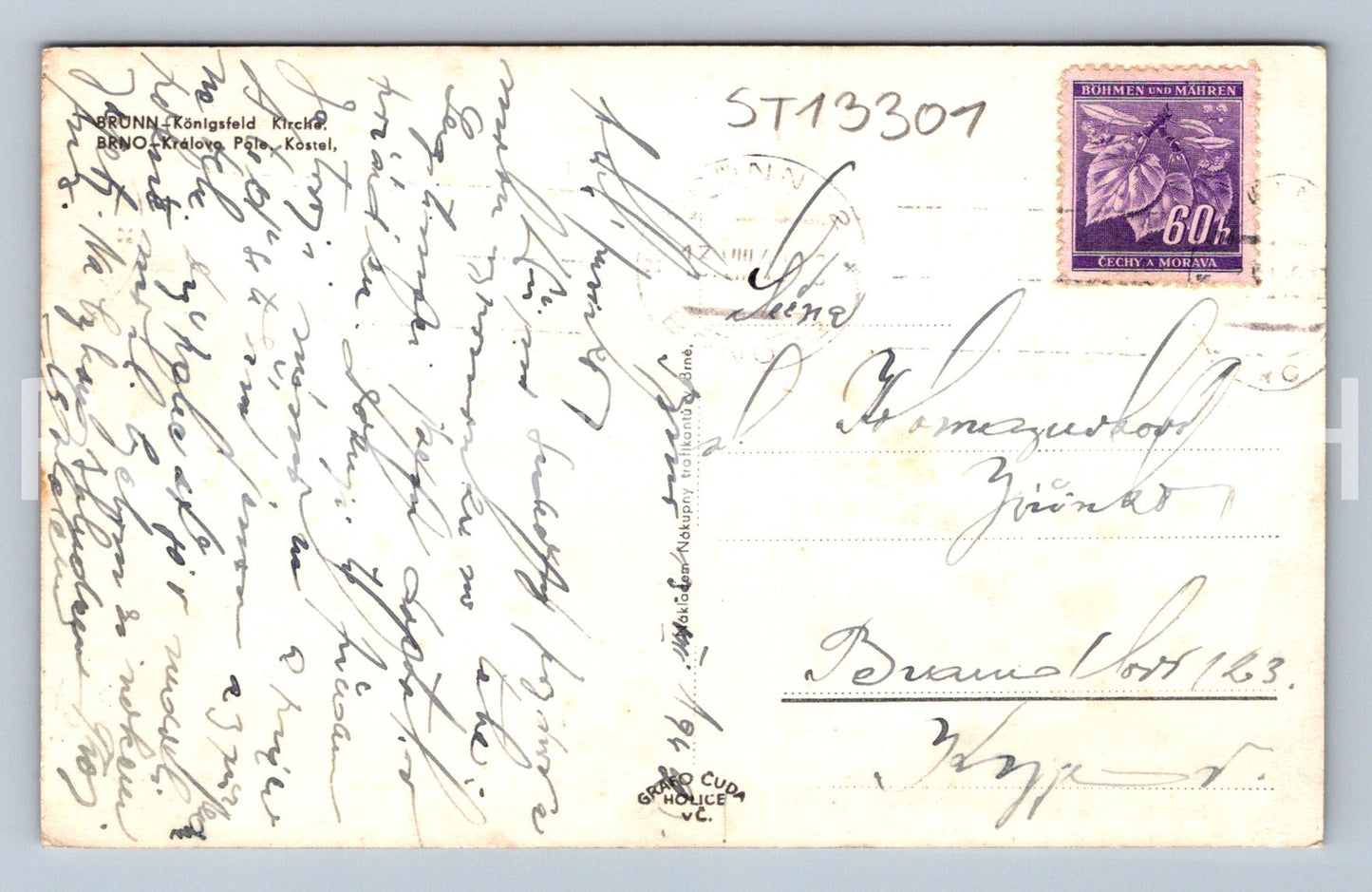 Pohlednice BRNO (ST13301)