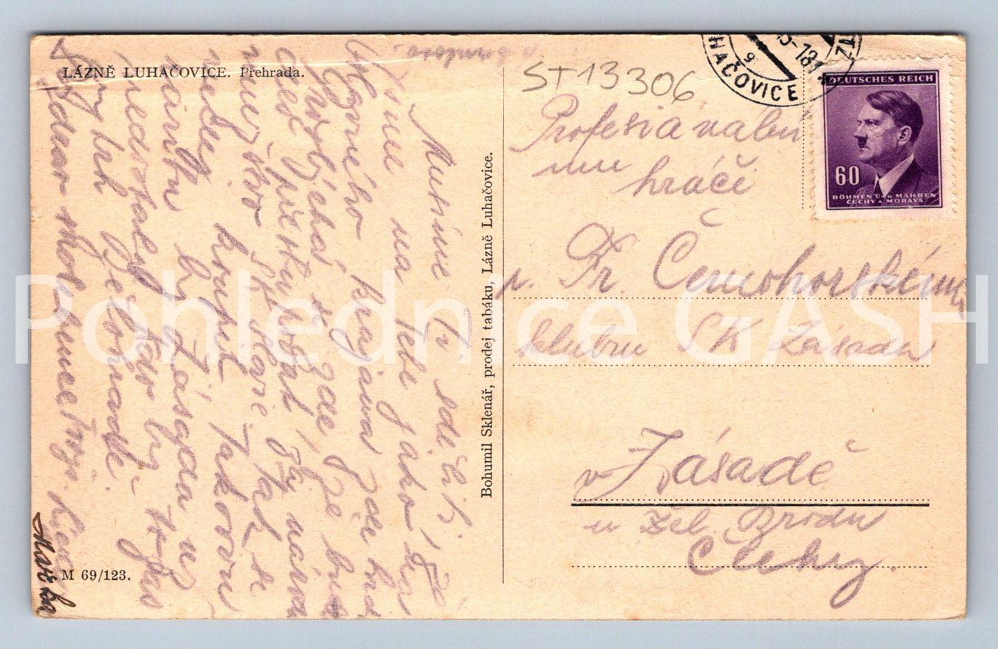 Pohlednice LÁZNĚ LUHAČOVICE (ST13306)