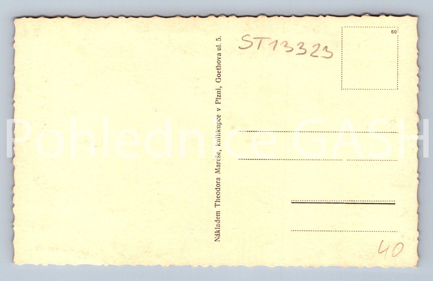Pohlednice PLZEŇ (ST13323)