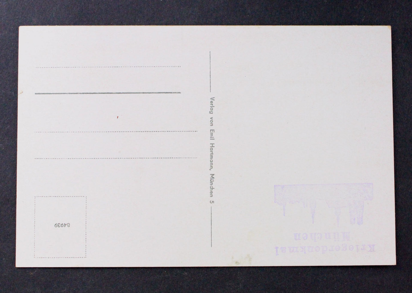 Stará pohlednice Postkarte Kriegerdenkmal Munchen