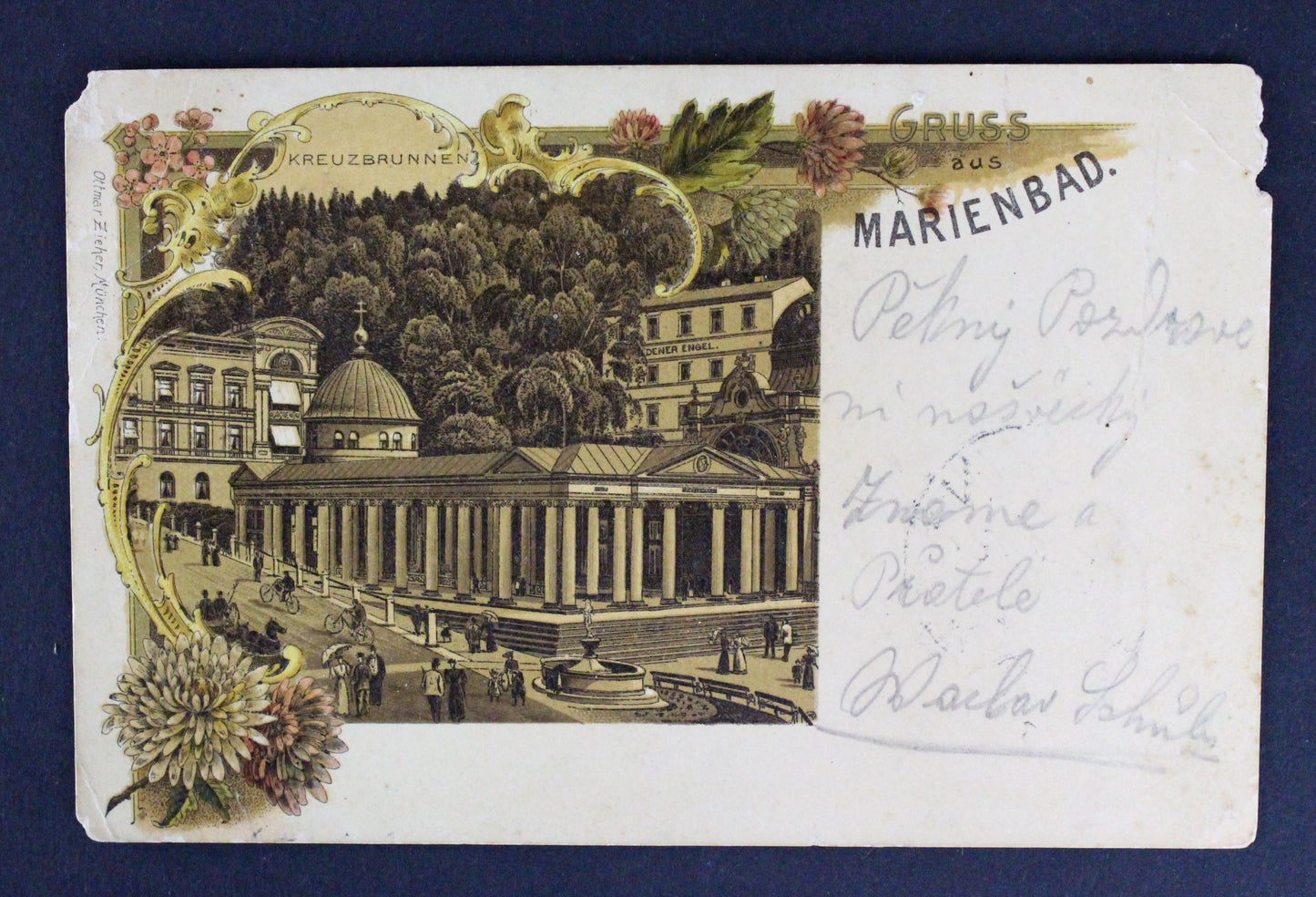 Pohlednice POSTKARTE MARIENBAD Mariánské Lázně