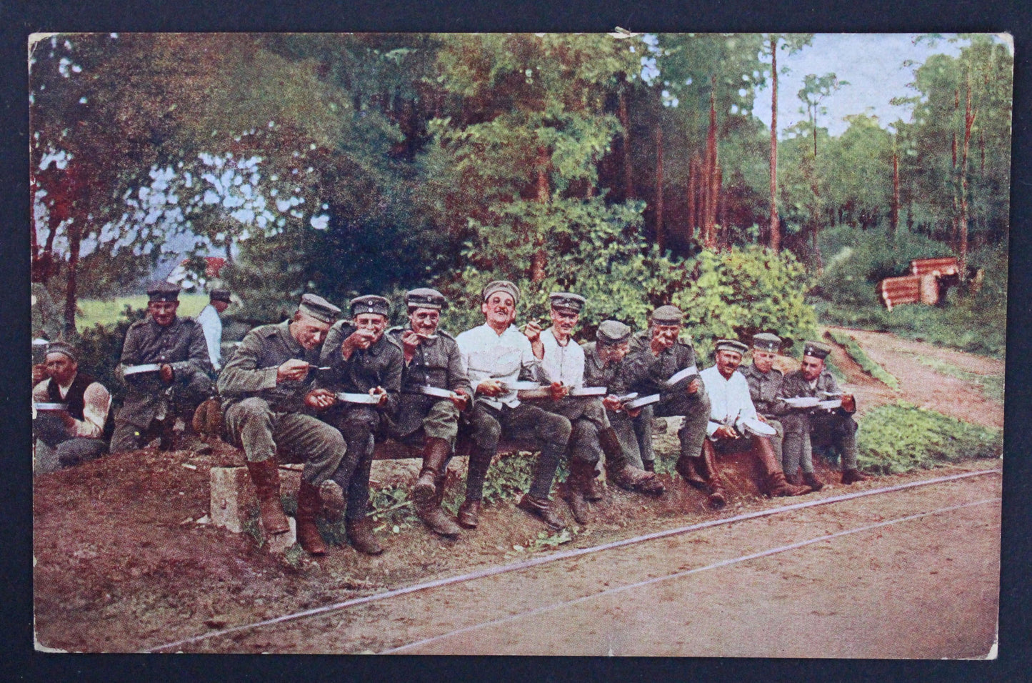 Pohlednice Feldpostkarte polní pošta Der europäische Krieg