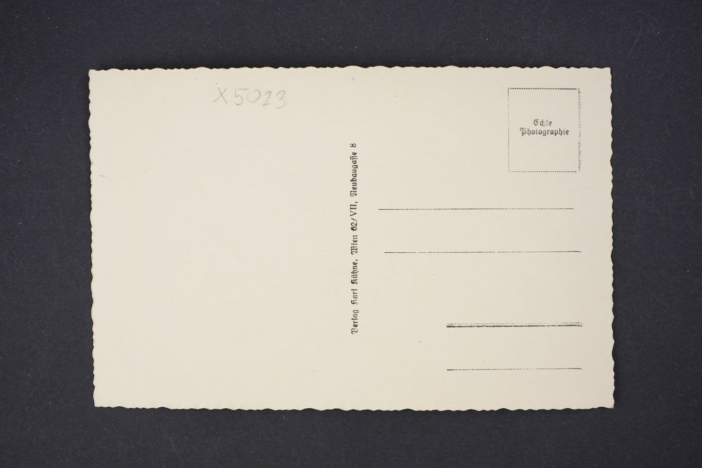 Postcard Blick auf Rahlenberh von Brinzig