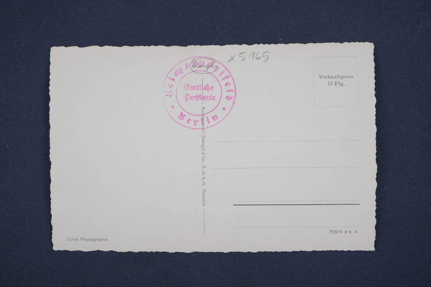 Pohlednice Berlin olimpijský ohěň