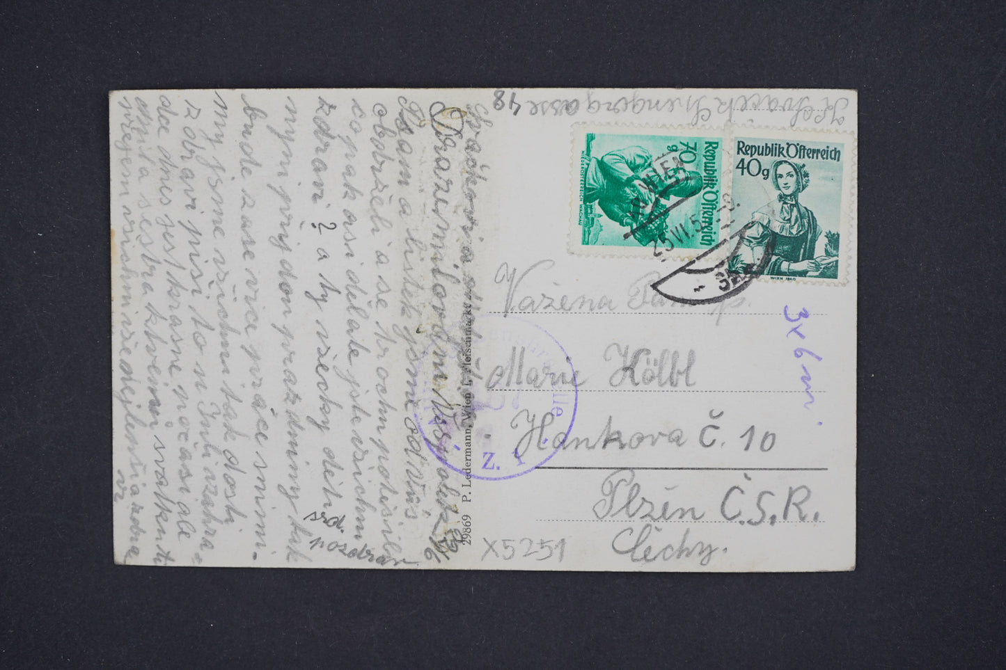 Postcard Vienna WIEN Austria