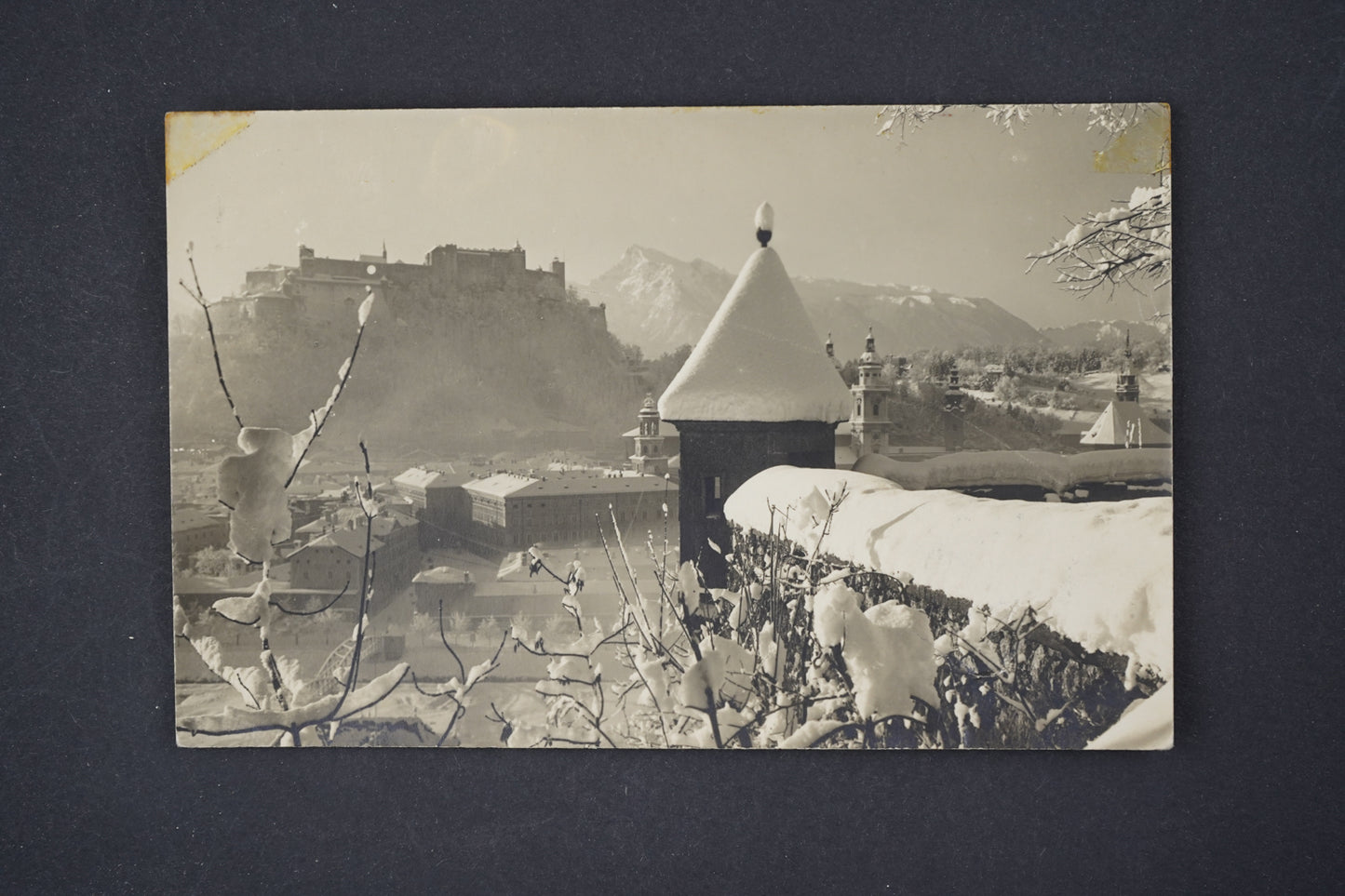 Pohlednice Salzburg Im Winter Rakousko