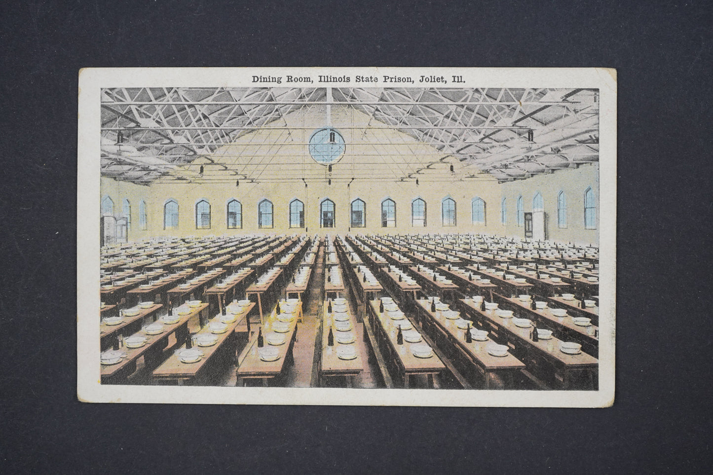 Pohlednice DINING ROOM ILLINOIS STATE PRISON JOLIET (Amerika)