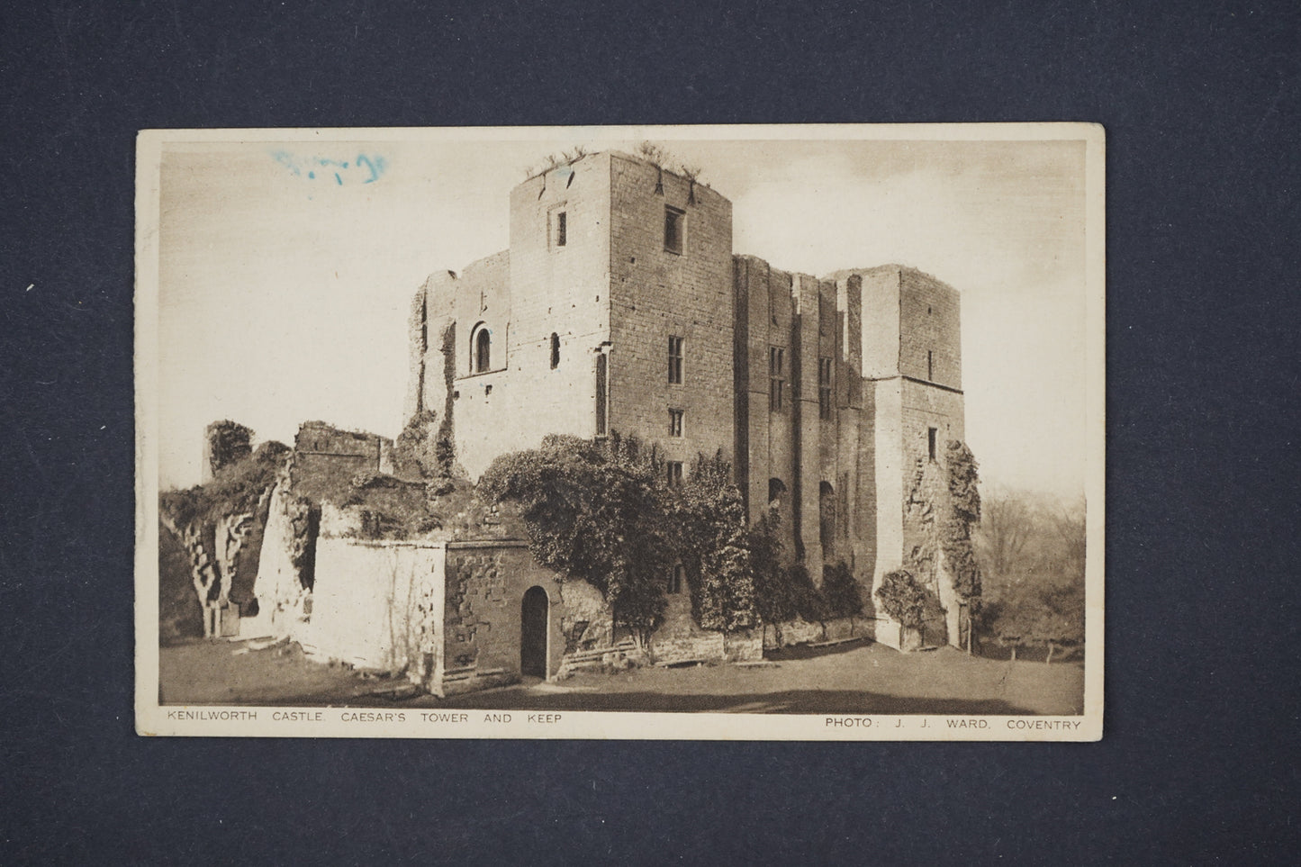 Pohlednice Kenilworth castle J.J. Ward. Coventry