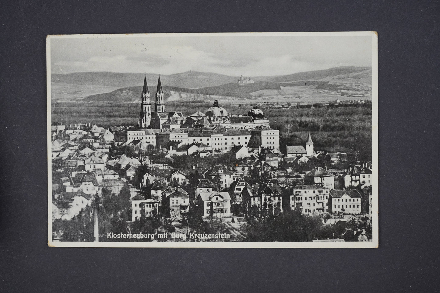 Pohlednice KLOSTERNEUBURG MIT BURG KREUZENSTEIN