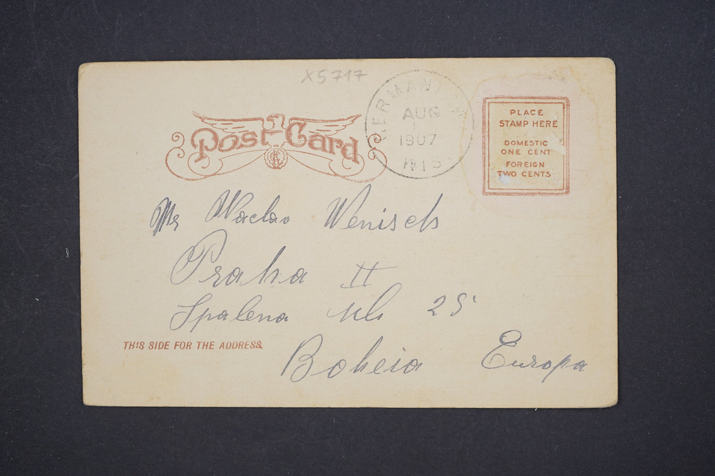Pohlednice FLOUR MILLS ELECTRIC LIGHT PLANT MAUSTON (x5717)