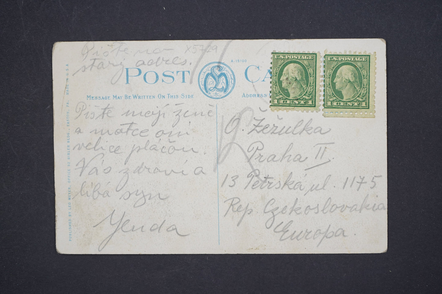 Pohlednice EASTON (AMERIKA) (x5729)