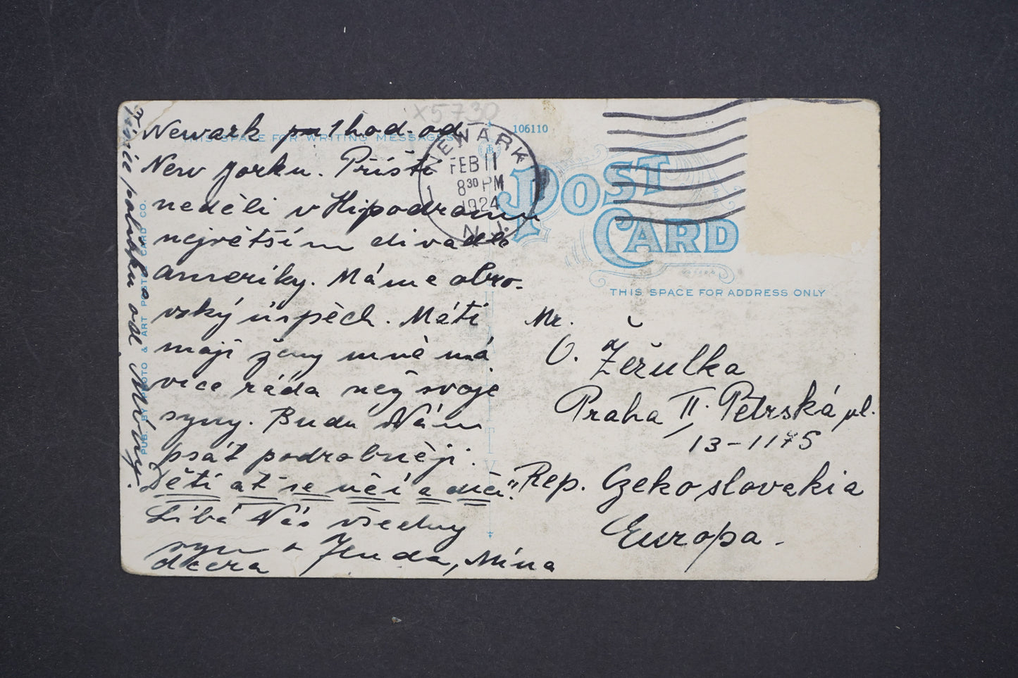 Pohlednice NEWARK (AMERIKA) (x5730)