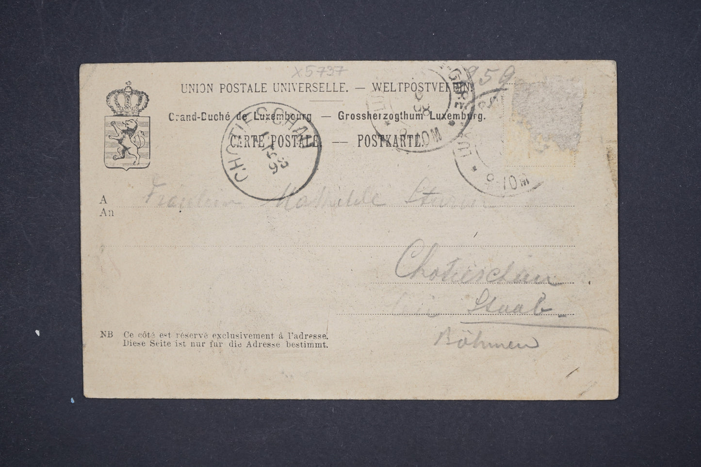 Pohlednice LUXEMBOURG Lucembursko (x5737)