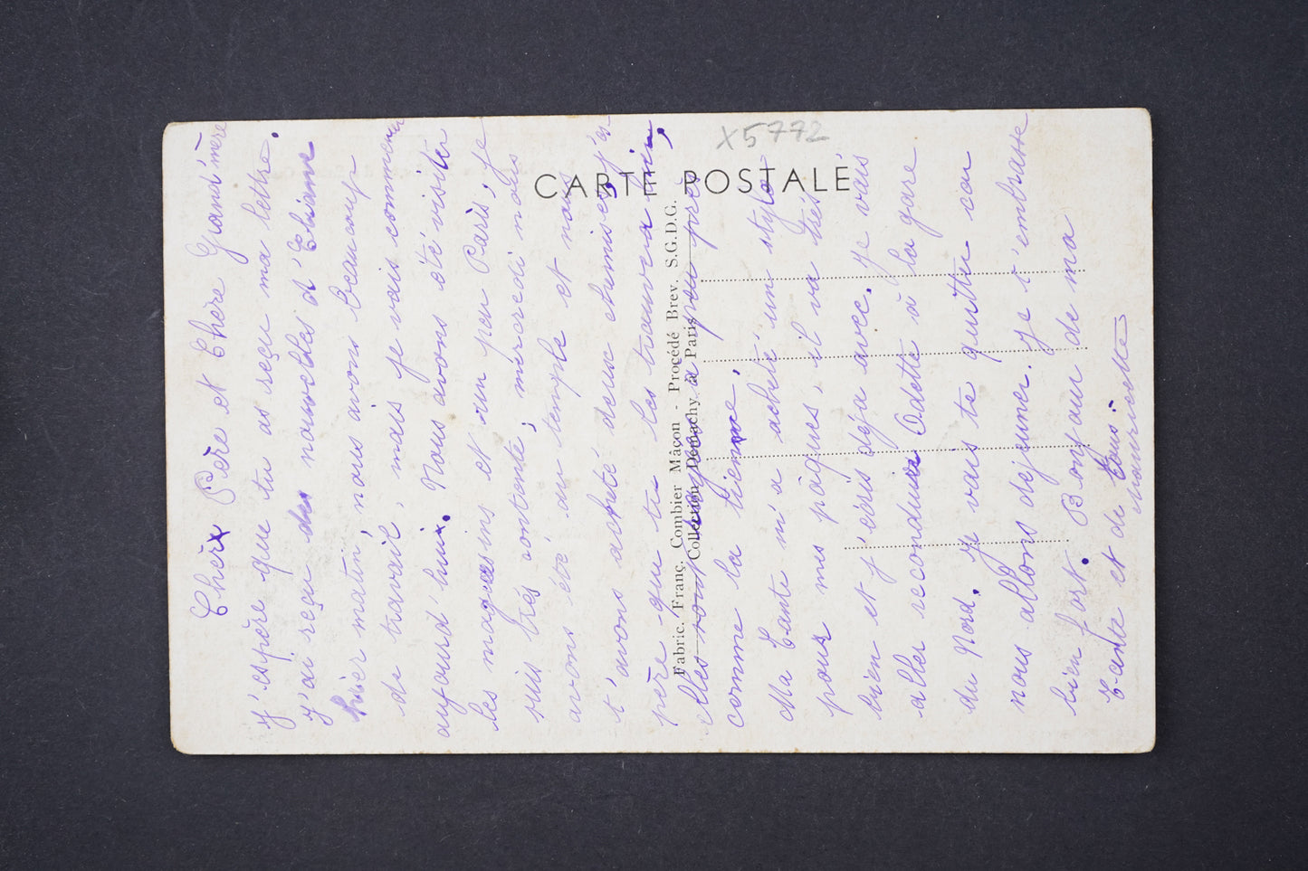 Pohlednice PARIS PAŘÍŽ (FRANCIE) (x5772)