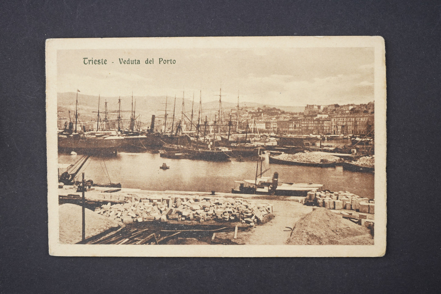 Pohlednice TRIESTE VEDUTA DEL PORTO (x5777)