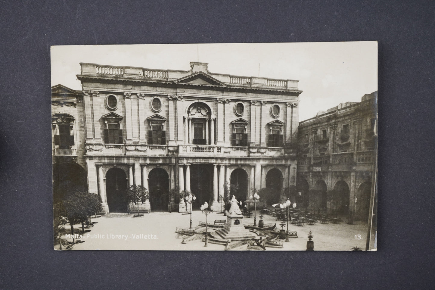 Pohlednice MALTA PUBLIC LIBRARY VALLETTA (x5782)