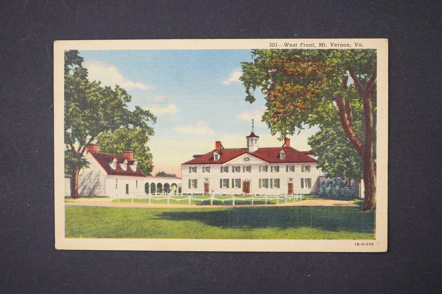 Pohlednice MAUNT VERNON AMERIKA (x5834)