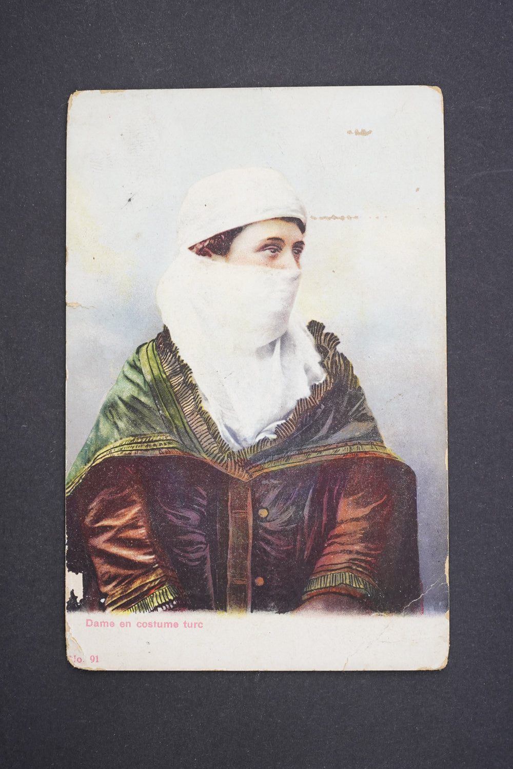 Pohlednice DAME EN CONSTUME TURC (x5862)