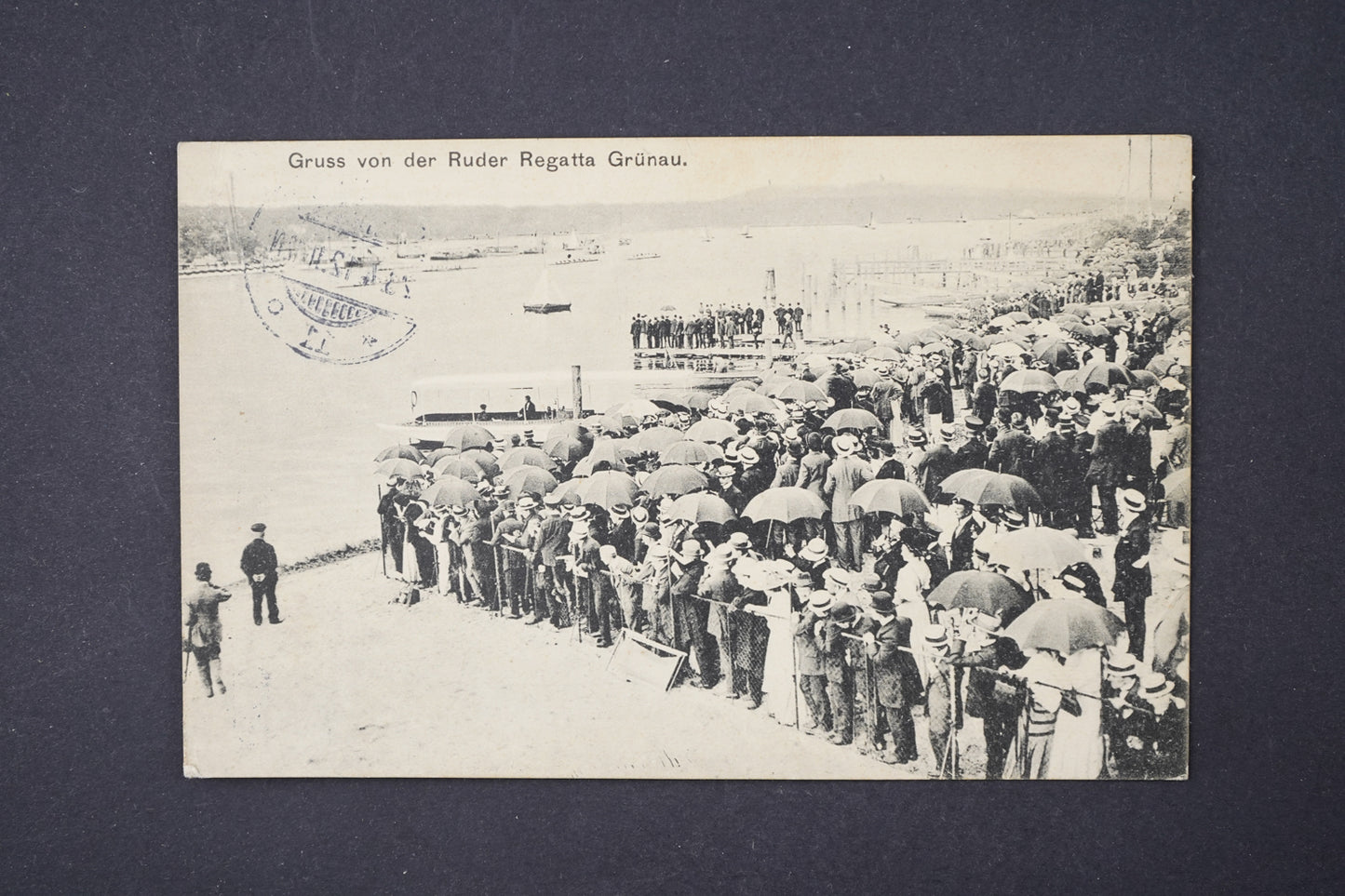 Pohlednice Gruss von der Ruder Regatta Grünau (x5927)