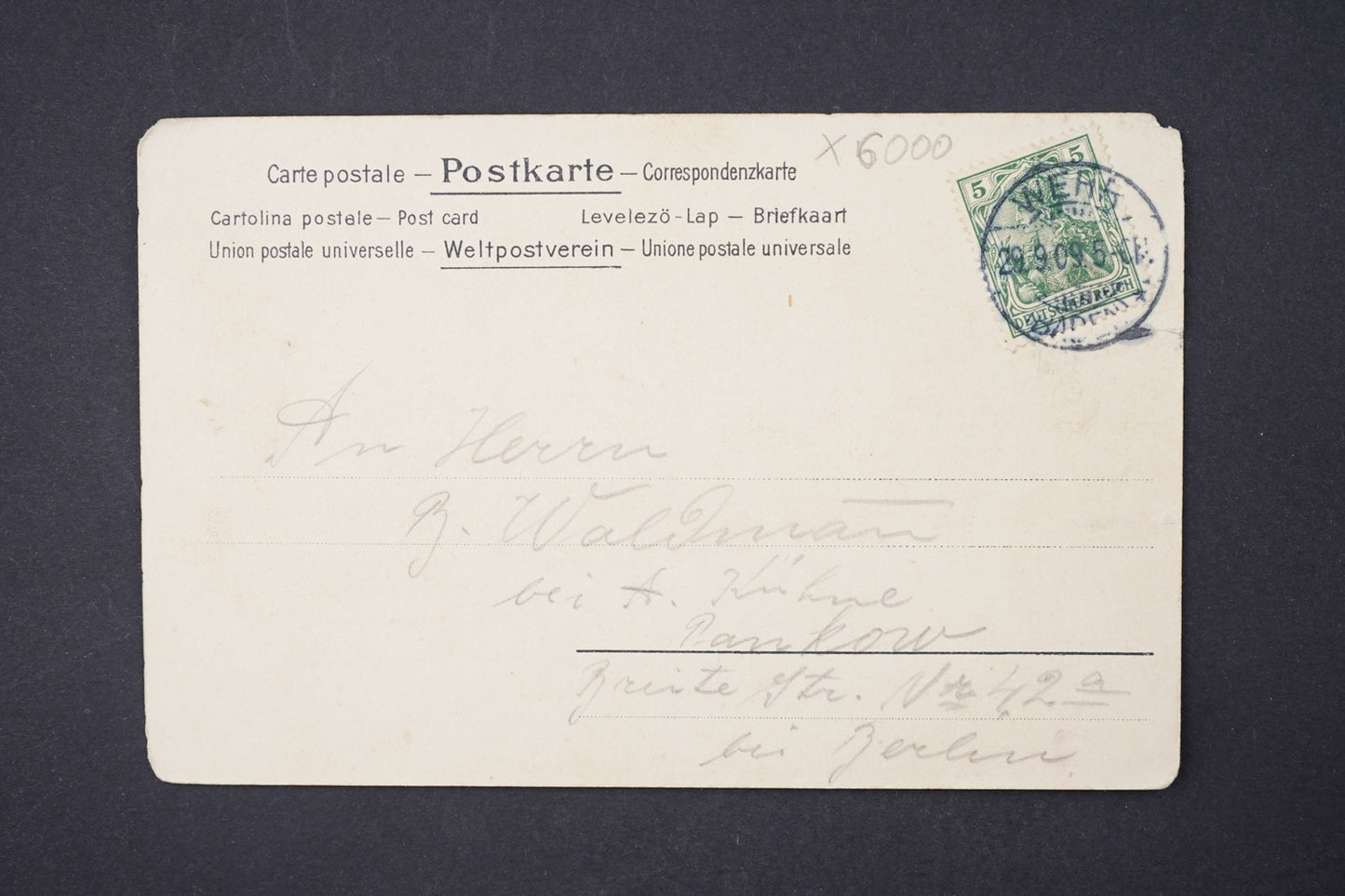 Pohlednice GRUSS AUS WEHR (x6000)