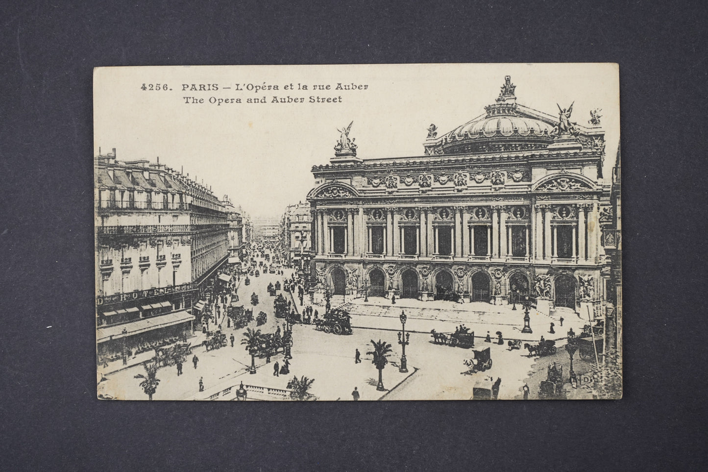 Pohlednice Paříž (The Opera and Auber Street) (x6038)