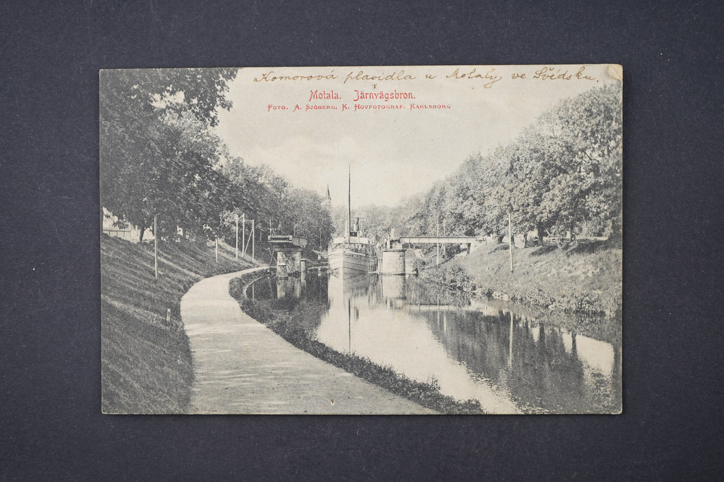 Pohlednice Motala Järnvägsbron (x6190)