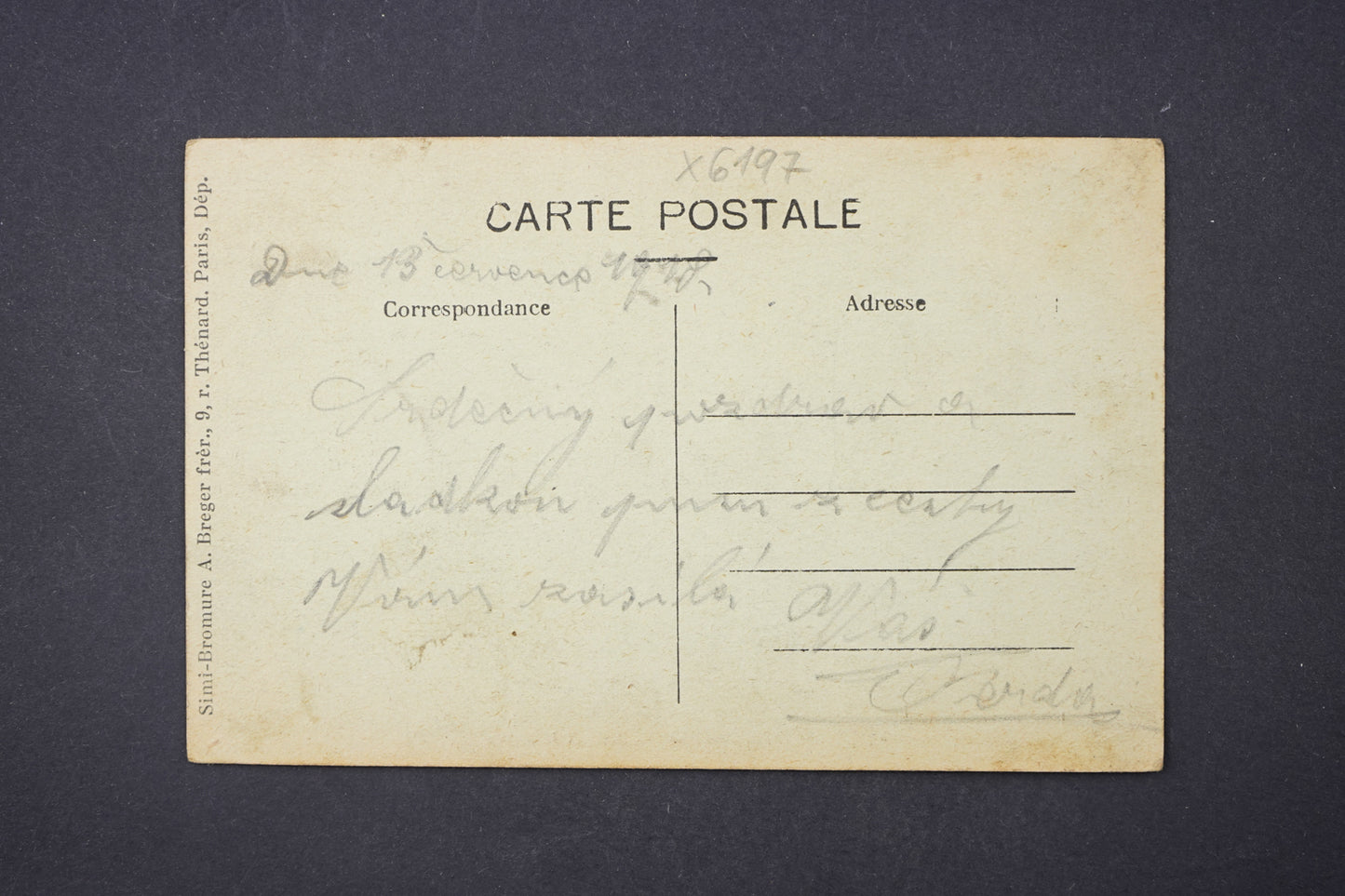 Pohlednice Coye (x6197)