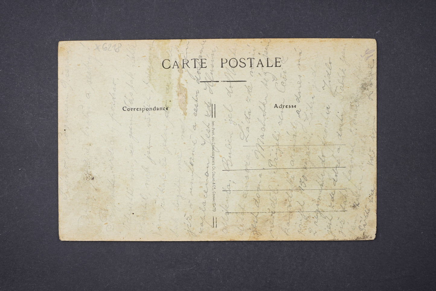 Pohlednice Cognac (x6218)