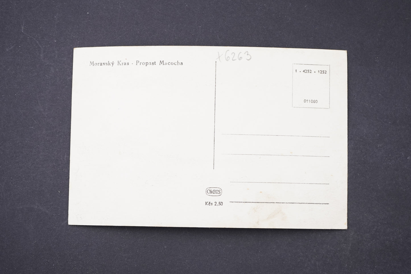 Postcard Moravian Karst Macocha Abyss (x6263)