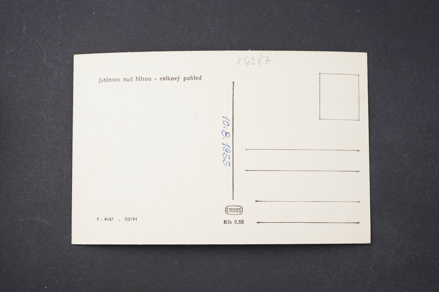 Postcard JABLONEC NAD NISOU GENERAL VIEW (x6287)