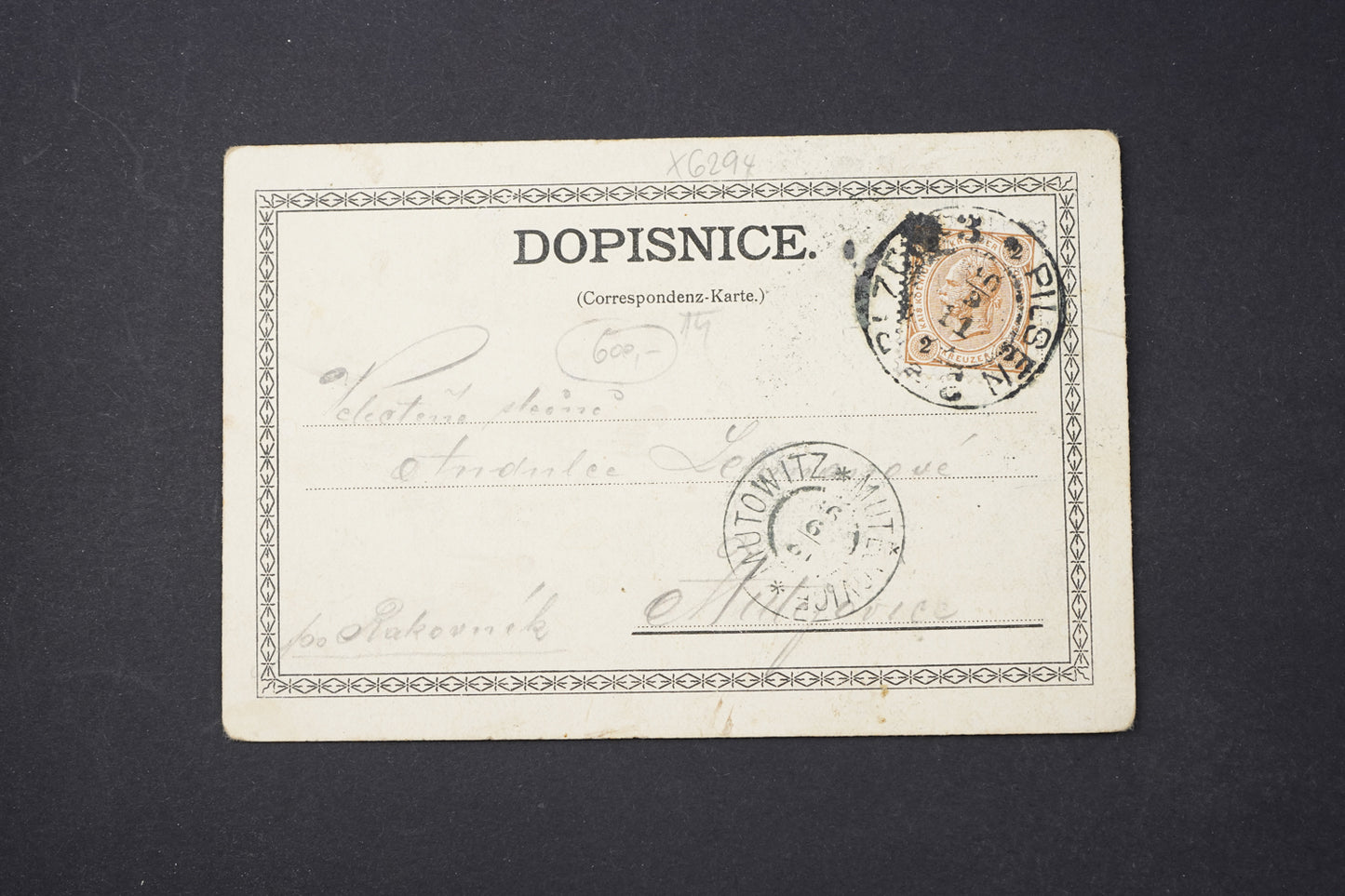 Pohlednice POZDRAV Z PLZNĚ (x6294)