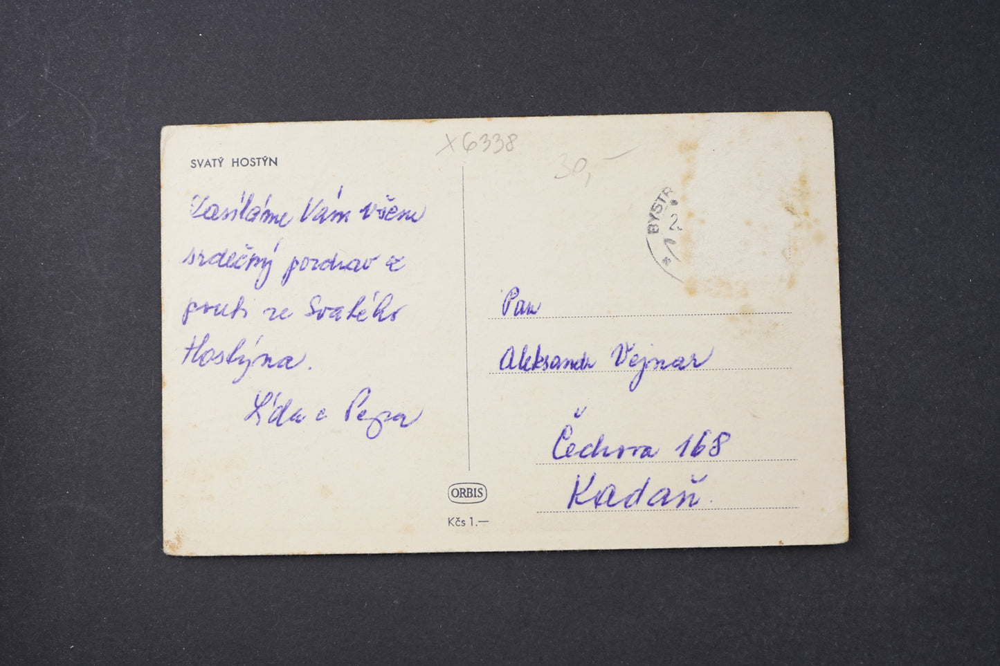 Postcard HOLY FATHER (x6338)