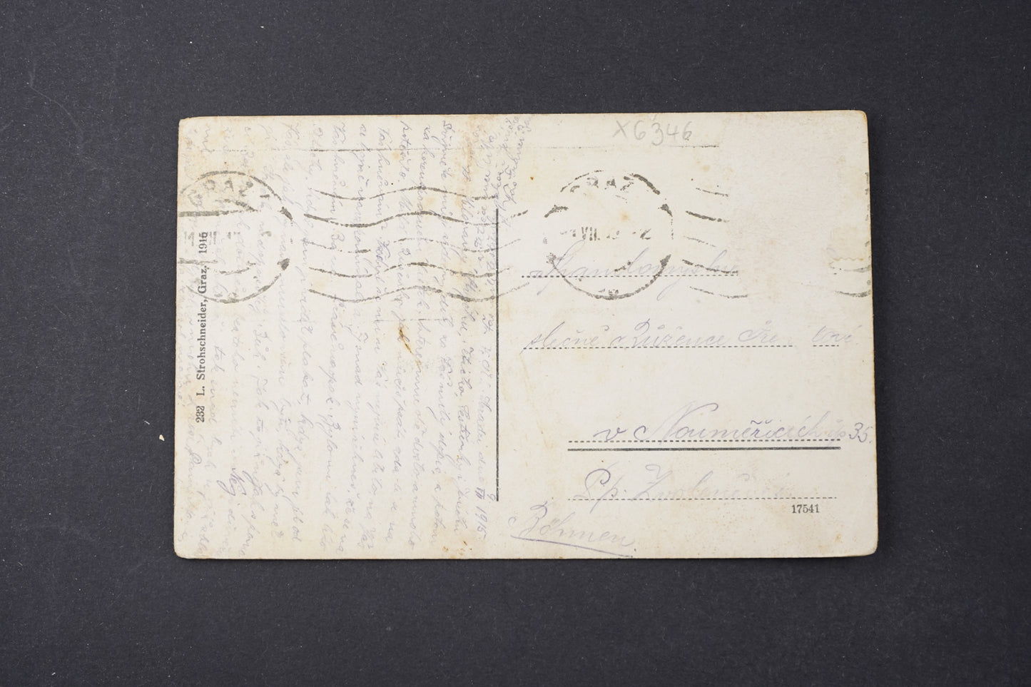 Postcard Landoskrankenhaus, Graz (x6346)