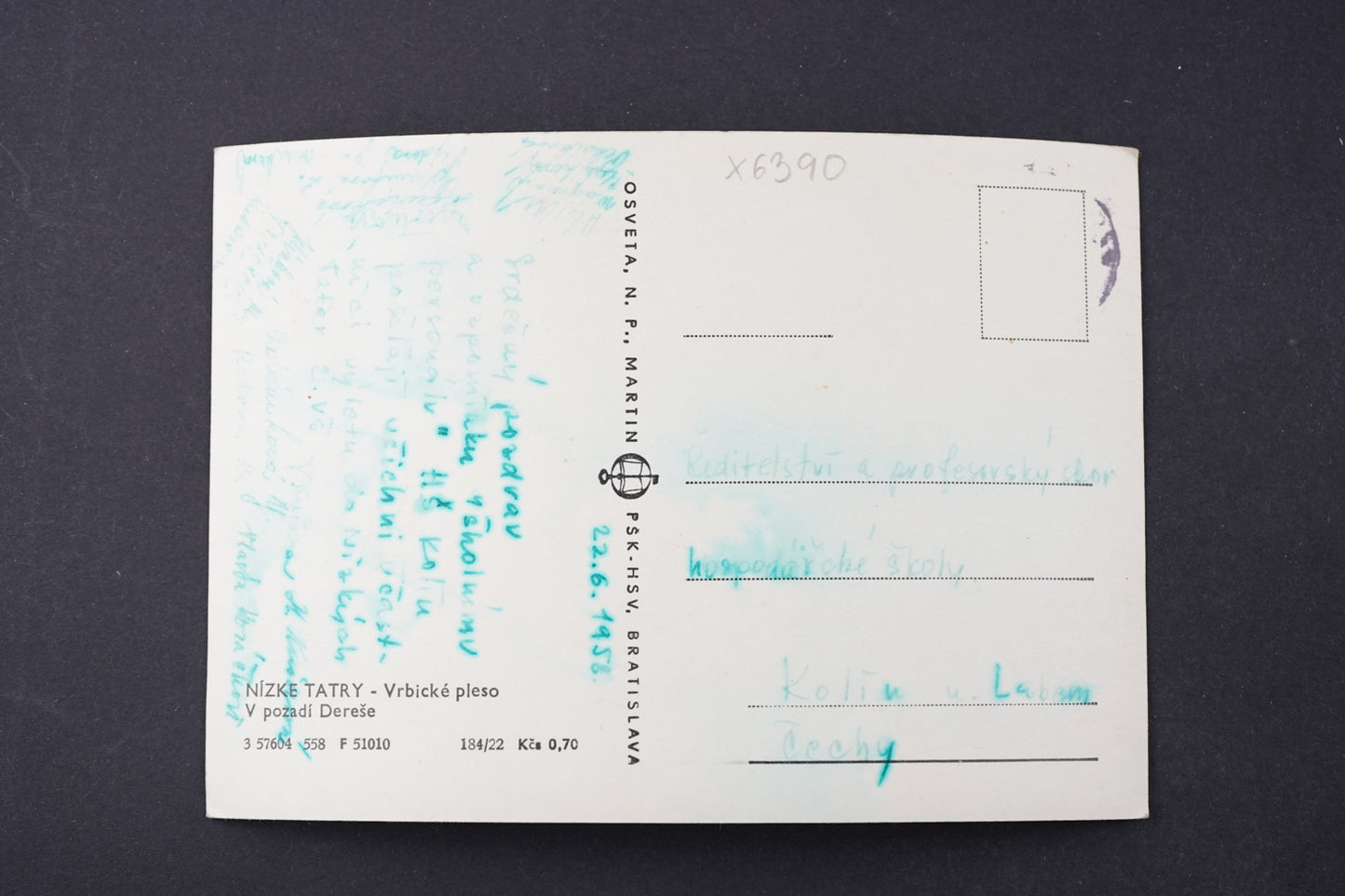 Pohlednice Nízké Tatry (x6390)