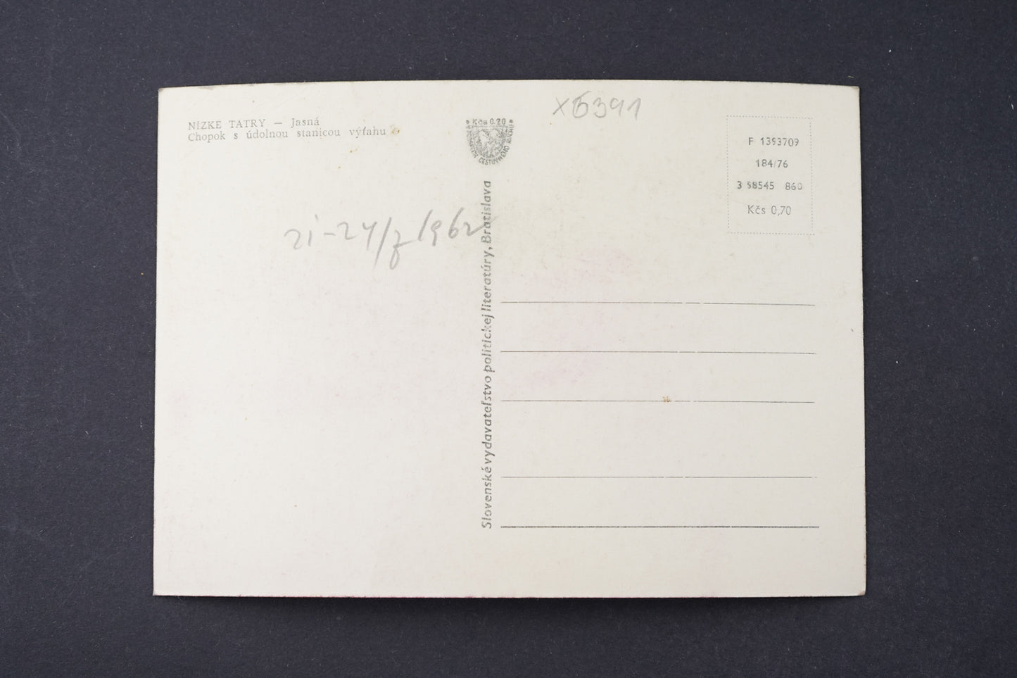 Postcard Low Tatras (x6391)