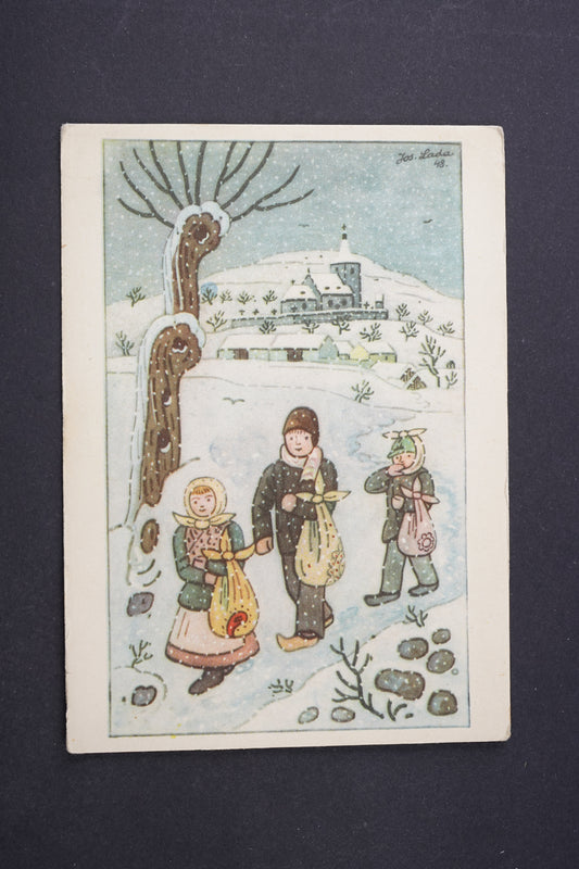 Pohlednice Radostné Vánoce a Šťastný Nový rok (x6406)