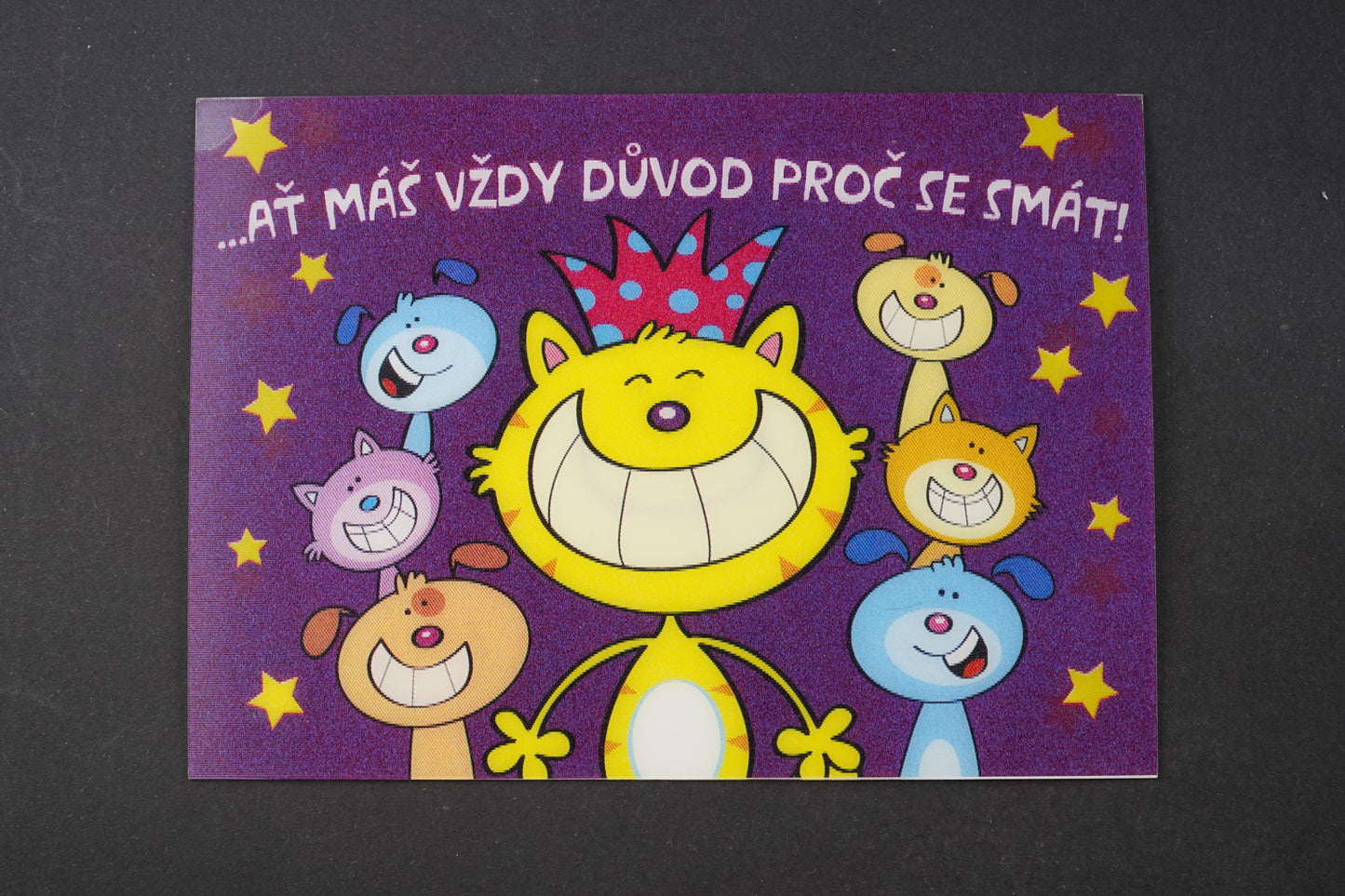 Pohlednice Měnící se narozeninová karta (x6419)