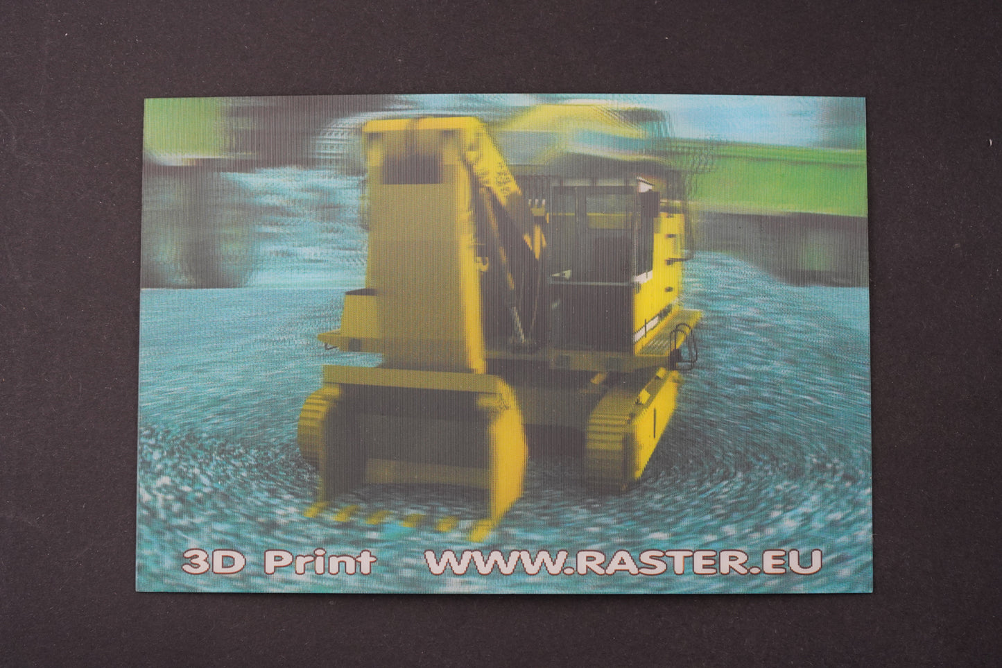 Pohlednice 3D print pohlednice www.raster.eu (x6422)