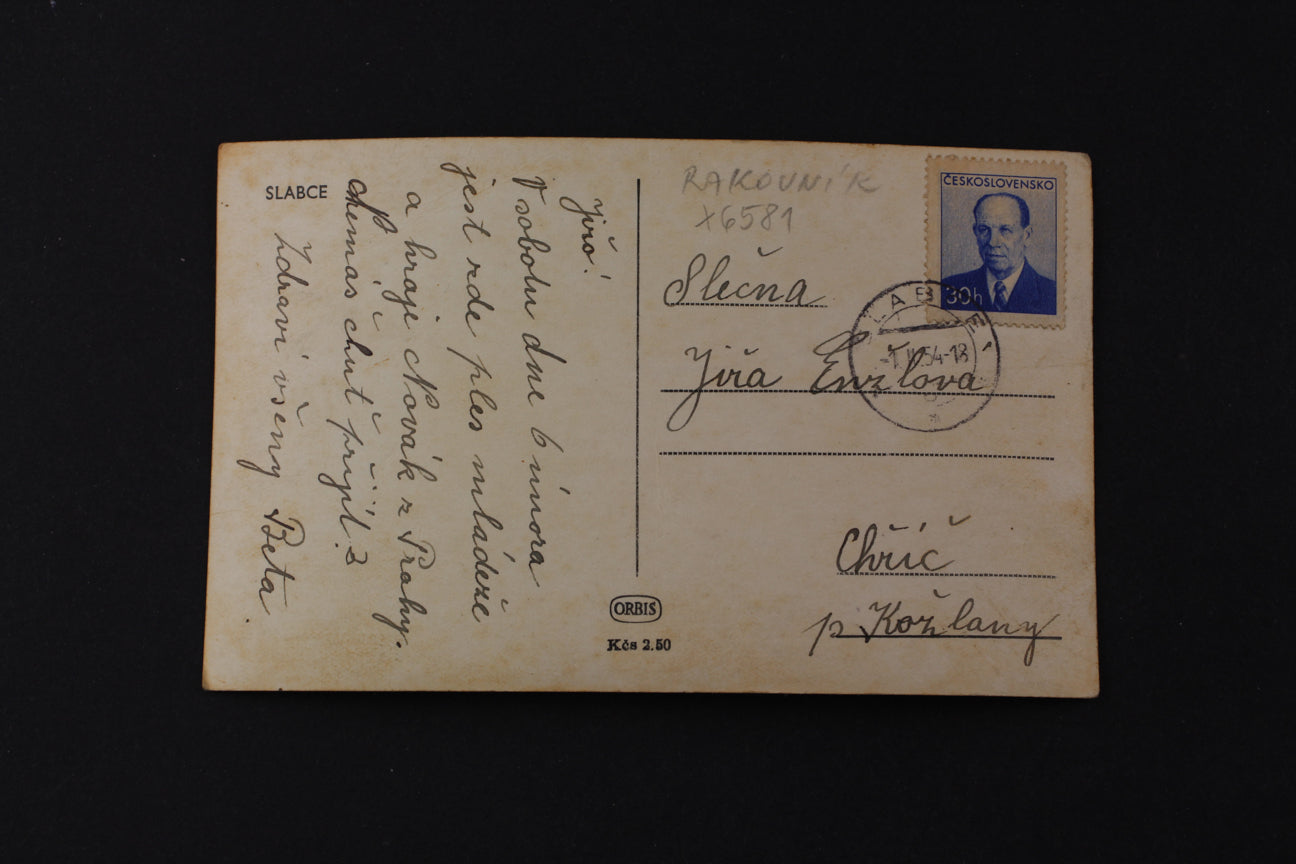 Postcard Slabce (x6581)