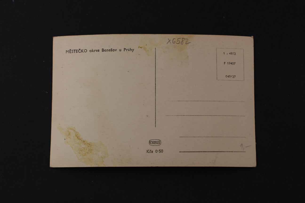 Postcard Town, Benešov district, Prague (x6582)