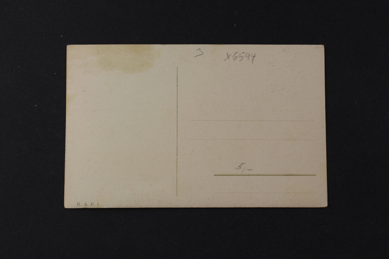 Postcard Prague Museum of King Bohemian and the statue of St. Wenceslas (x6594)