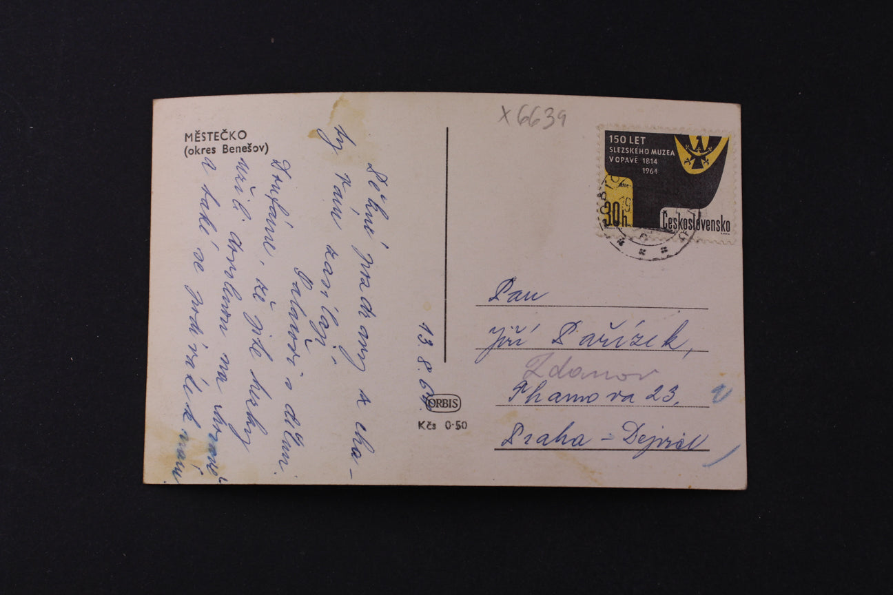 Postcard Benešov (x6639)