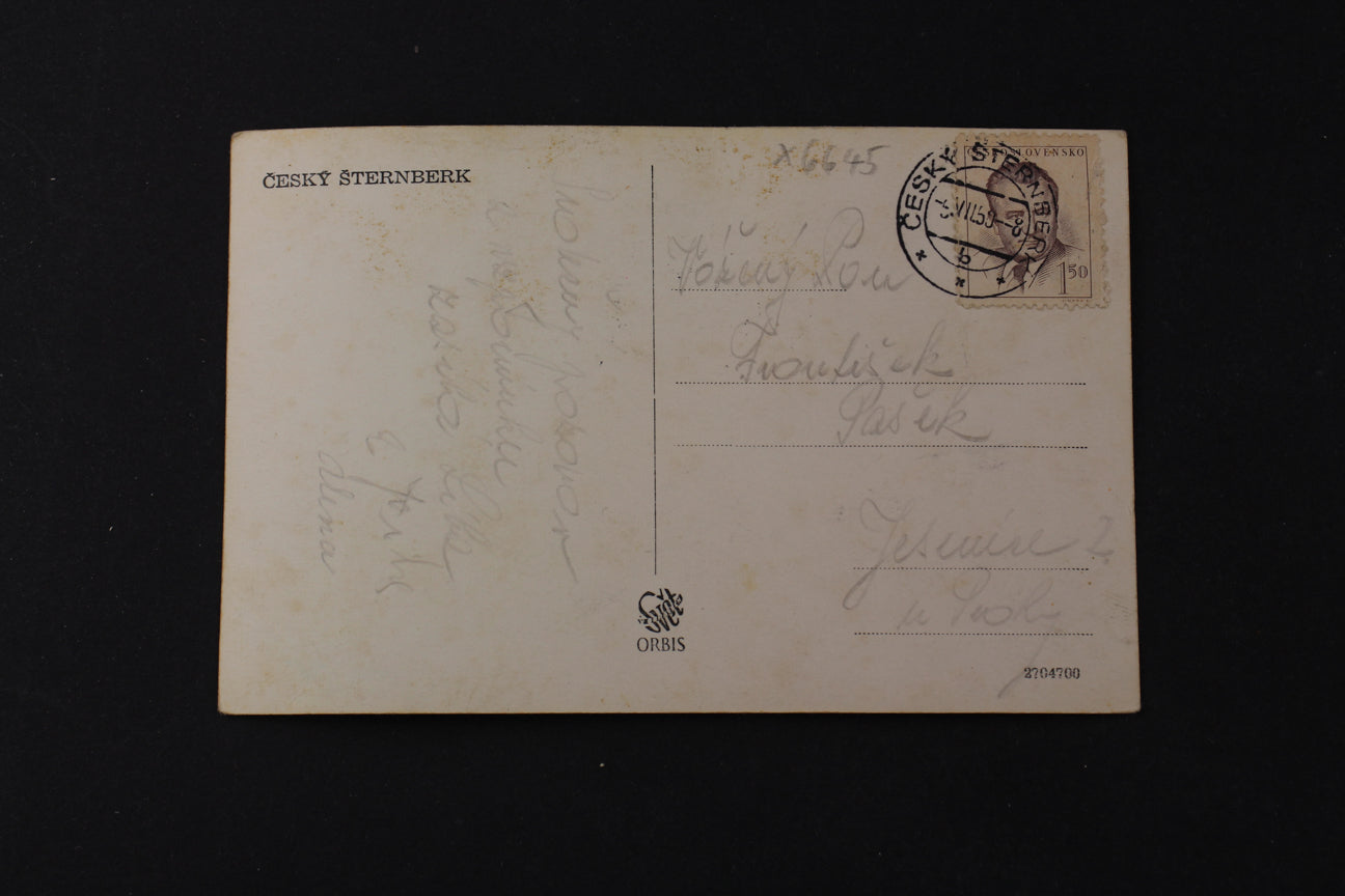 Postcard Český Šternberk (x6645)