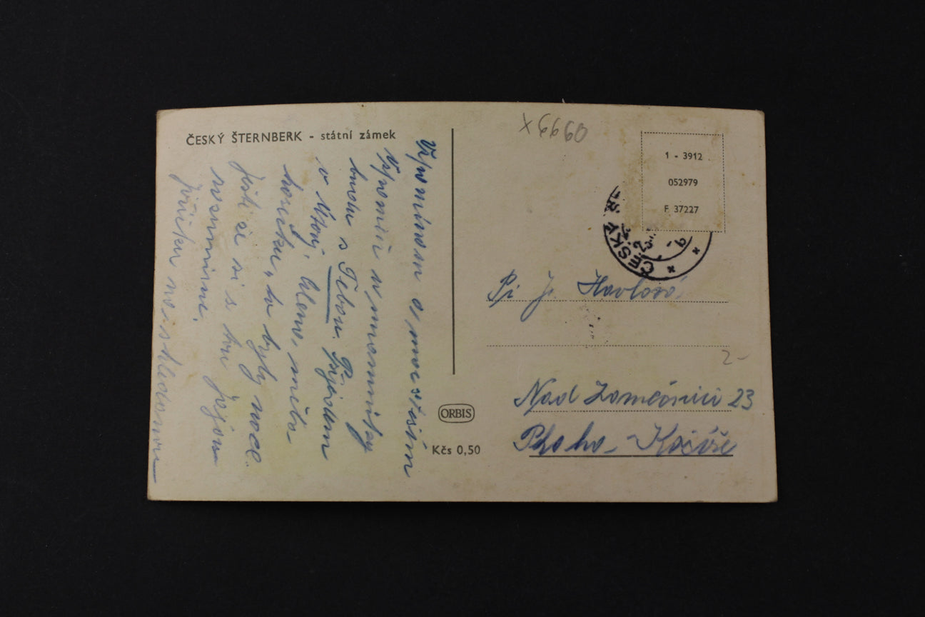 Postcard Český Štenberk - state castle (x6660)