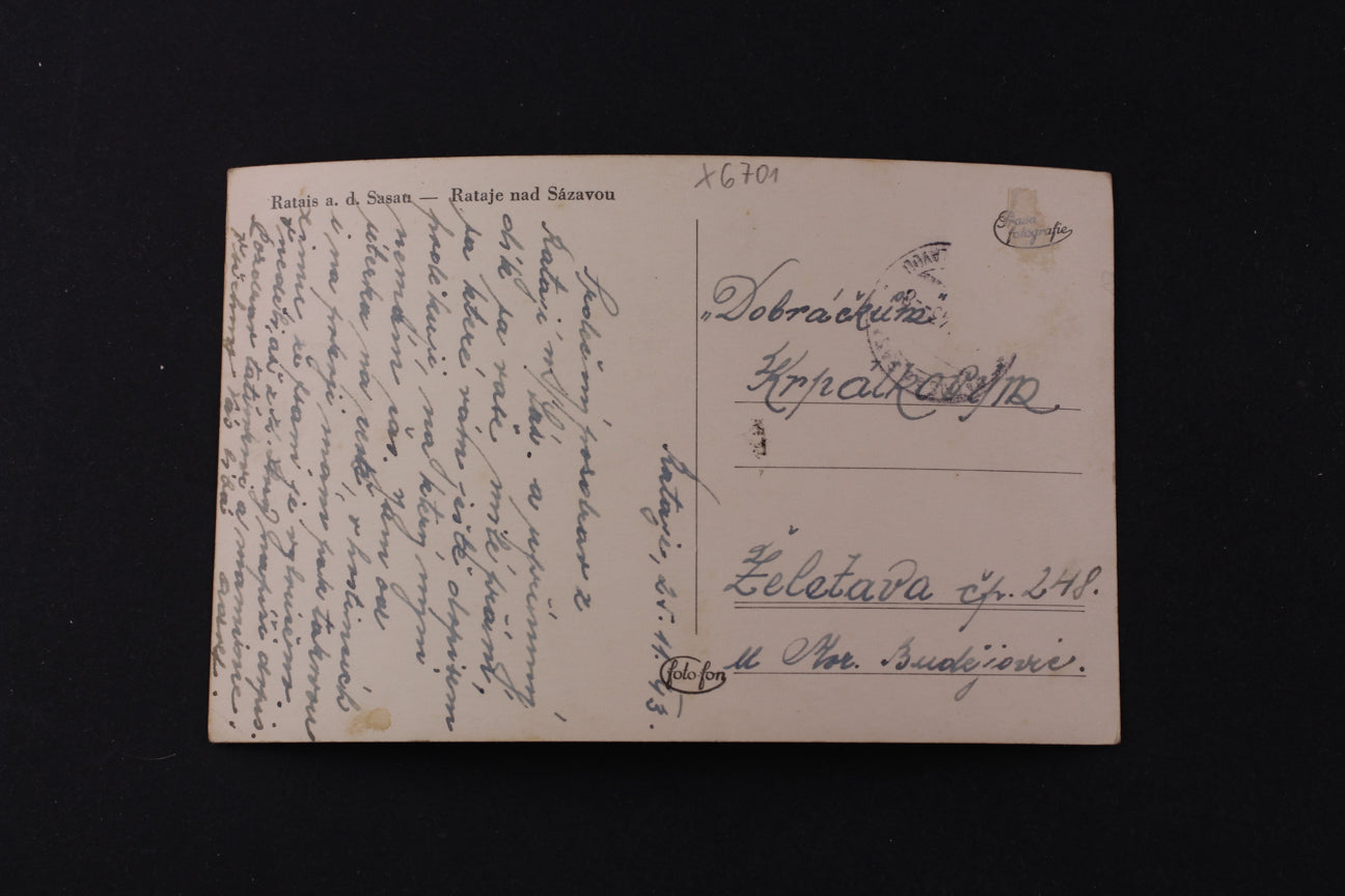 Pohlednice Zbraslavice (x6701)