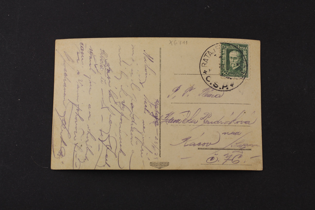 Postcard Rataje n. Sázavou (x6711)