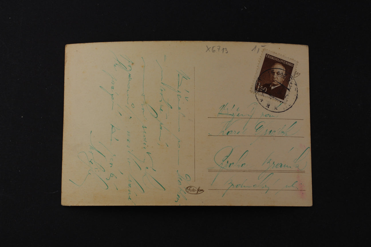 Postcard Rataje n. Sázavou (x6713)